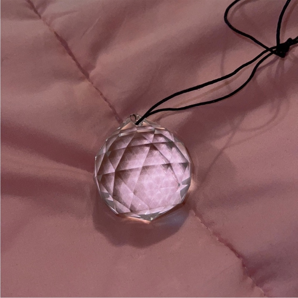 Crystal clear ornament